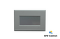 W1812GD Shaker Style Wall Cabinet With Glass Door 18"Wx12"Hx12"D