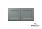 W3024 Shaker Style Wall Cabinet 30"Wx24"Hx12"D