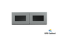 W3612GD Shaker Style Wall Cabinet With Glass Door 36"Wx12"Hx12"D