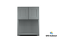 WMC2736 Shaker Style Wall Microwave Cabinet 27"Wx36"Hx12"D