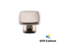 H-1888-K Classic Square Cabinet Knob Brushed Satin Nickel