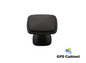 H-1888-K Classic Square Cabinet Knob Matt Black
