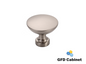 H-1890-K Mushroom Cabinet Knob Brushed Satin NIckel
