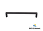 H-2042A-128 5-1/16 in. (128 mm) Center-to-Center Cabinet Stratford Square Pull Handle Matt Black
