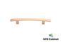 H-3046-128 5-1/16 in. (128 mm) Center-to-Center Cabinet Arched T-Bar Pull Handle