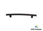 H-3046-128 5-1/16 in. (128 mm) Center-to-Center Cabinet Arched T-Bar Pull Handle