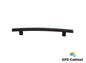 H-3046-96 3-3/4 in. (96 mm) Center-to-Center Cabinet Arched T-Bar Pull Handle