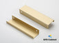 H-4481-128 European Style Cabinet Pull Handle Square Edge