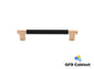 H-4496-96 3-3/4 in. (96 mm) Center-to-Center Cabinet Dual Color T-Bar Pull Handle
