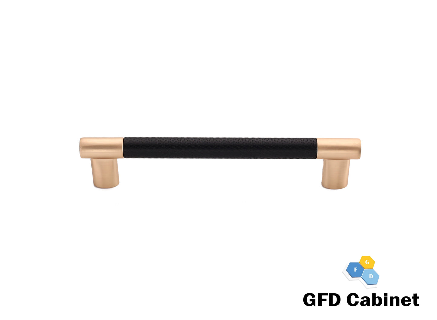H-4496-128 5-1/16 in. (128 mm) Center-to-Center Cabinet Dual Color T-Bar Pull Handle