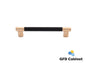 H-4496-128 5-1/16 in. (128 mm) Center-to-Center Cabinet Dual Color T-Bar Pull Handle
