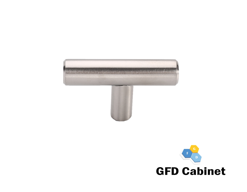 H-6000A-K-51 Cabinet T-bar Pull Knob Stainless Steel Hollow