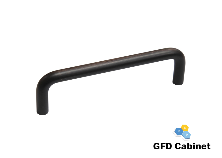 H-D-96 3-3/4 in. (96 mm) Center-to-Center Cabinet Wire Pull Handle Brushed Oil Rubbed Bronze