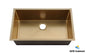 HC3219S 18 Gauge (18G) Single Bowl handmade stainless steel sink with Honeycomb Embossed