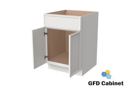 V2721 Slim Shaker Vanity Base 27"Wx34-1/2"Hx21"D