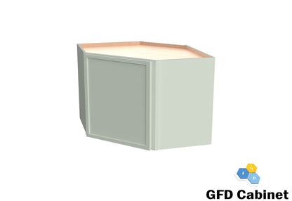 WDC2430 Wall Diagonal Corner Cabinet 24"Wx30"Hx12"D