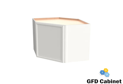 WDC2430 Wall Diagonal Corner Cabinet 24"Wx30"Hx12"D