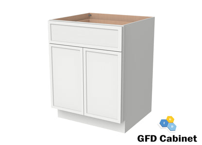 B24 Slim Shaker Base Cabinet 24"Wx34-1/2"Hx24"D