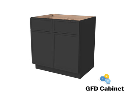 B33 Slim Shaker Base Cabinet 33"Wx34-1/2"Hx24"D