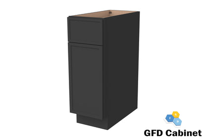 B12 Slim Shaker Base Cabinet 12"Wx34-1/2"Hx24"D