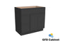 VDB3621L Vanity Sink 3-Drawers Left Side Drawer 36"Wx34-1/2"Hx21"D