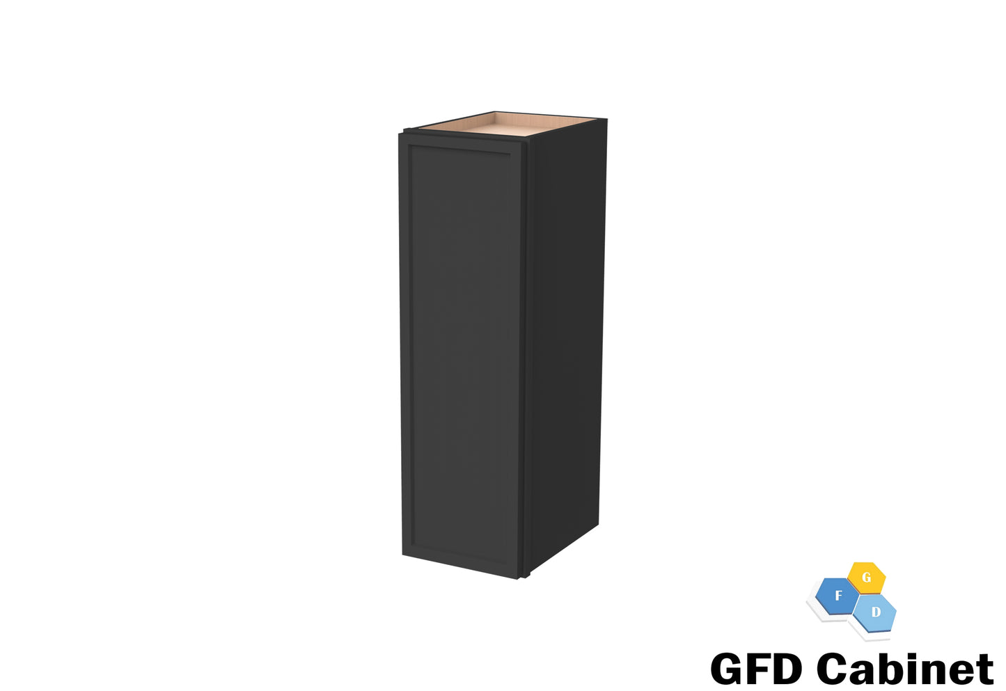 W1542 Slim Shaker Wall Cabinet 15"Wx42"Hx12"D