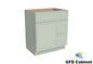 VDB3021R Vanity Sink 3-Drawers Right Side Drawer 30"Wx34-1/2"Hx21"D