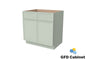 SB30 Slim Shaker Sink Base 30"Wx34-1/2"Hx24"D