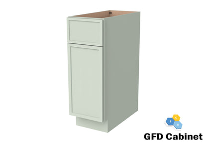B12 Slim Shaker Base Cabinet 12"Wx34-1/2"Hx24"D
