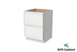 2DB36 Slim Shaker 2-Drawer Base Cabinet 36"Wx34-1/2"Hx24"D