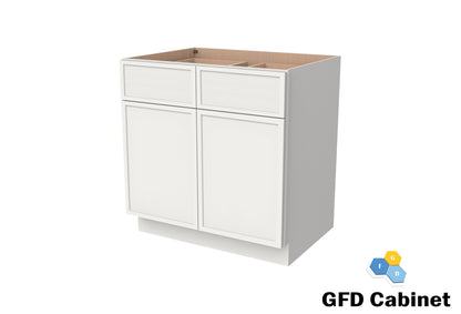 B33 Slim Shaker Base Cabinet 33"Wx34-1/2"Hx24"D