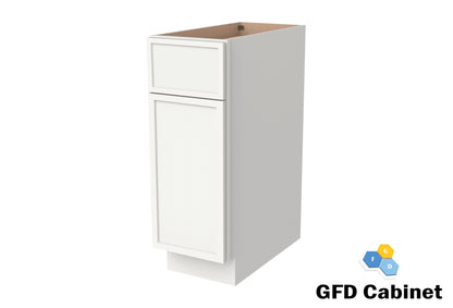 B12 Slim Shaker Base Cabinet 12"Wx34-1/2"Hx24"D