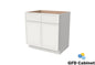 SB30 Slim Shaker Sink Base 30"Wx34-1/2"Hx24"D
