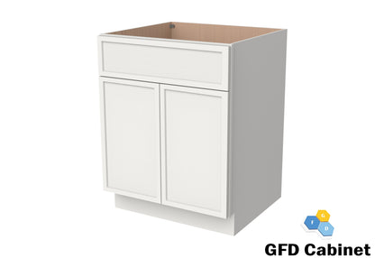 V2721 Slim Shaker Vanity Base 27"Wx34-1/2"Hx21"D