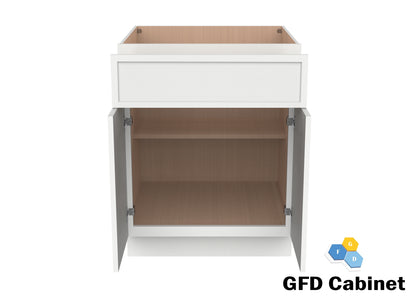 B24 Slim Shaker Base Cabinet 24"Wx34-1/2"Hx24"D