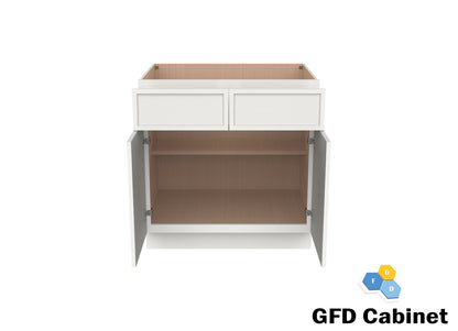 B33 Slim Shaker Base Cabinet 33"Wx34-1/2"Hx24"D