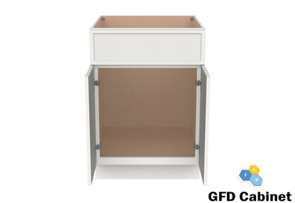 V2721 Slim Shaker Vanity Base 27"Wx34-1/2"Hx21"D