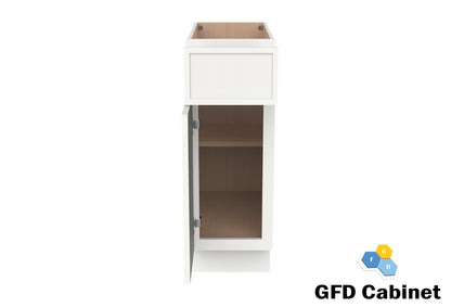 B12 Slim Shaker Base Cabinet 12"Wx34-1/2"Hx24"D