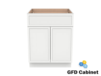 B24 Slim Shaker Base Cabinet 24"Wx34-1/2"Hx24"D