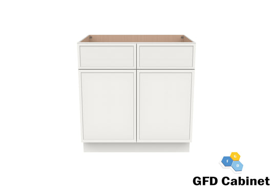 SB30 Slim Shaker Sink Base 30"Wx34-1/2"Hx24"D