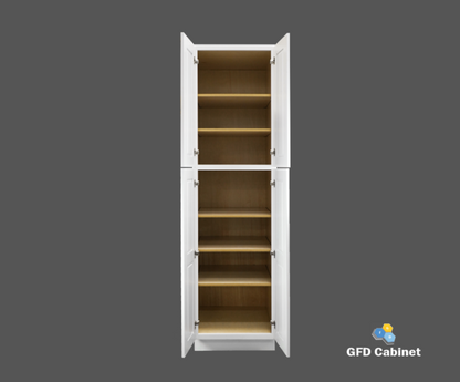 PC3090 Shaker Style Wall Pantry Cabinet 30"Wx90"Hx24"D