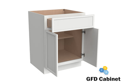 B24 Slim Shaker Base Cabinet 24"Wx34-1/2"Hx24"D