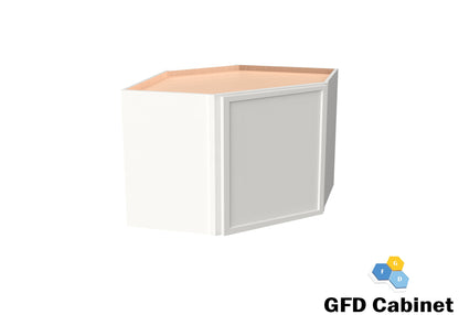 WDC2430 Wall Diagonal Corner Cabinet 24"Wx30"Hx12"D