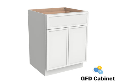 B24 Slim Shaker Base Cabinet 24"Wx34-1/2"Hx24"D