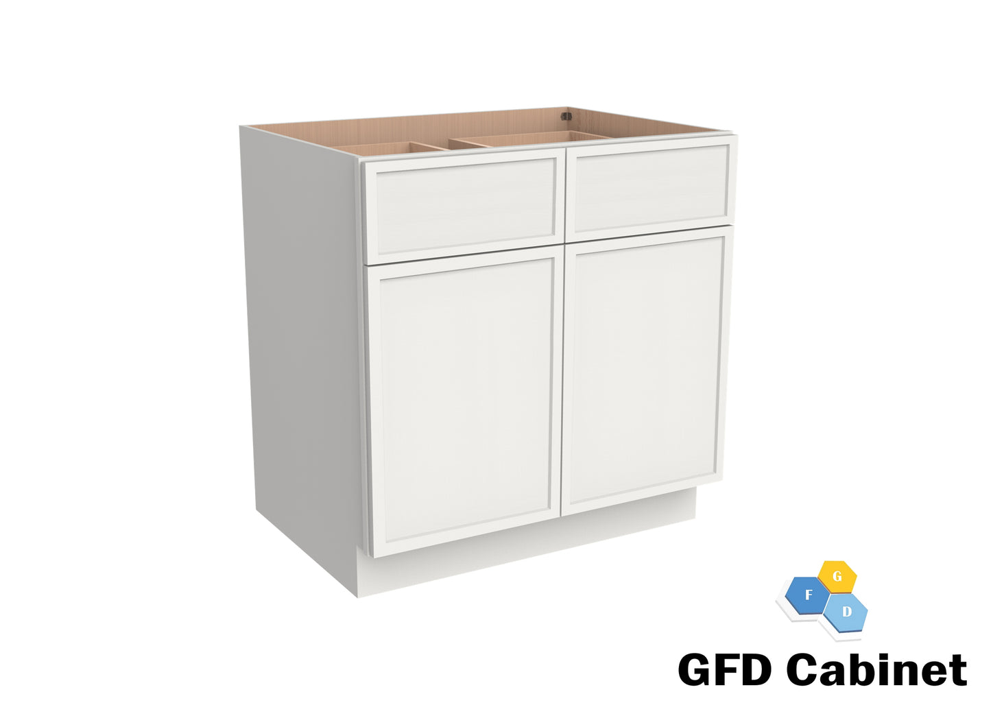 B33 Slim Shaker Base Cabinet 33"Wx34-1/2"Hx24"D