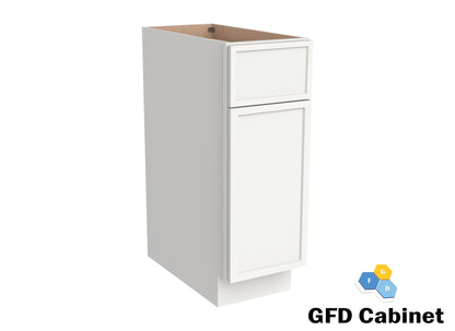 B12 Slim Shaker Base Cabinet 12"Wx34-1/2"Hx24"D