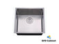 RD2318-9" 18 Gauge (18G) Round Corners T-304 Stainless Steel Undermount Sink
