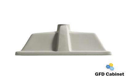 SK-2113 Rectangular Ceramic Undermount Bathroom Sink with Overflow