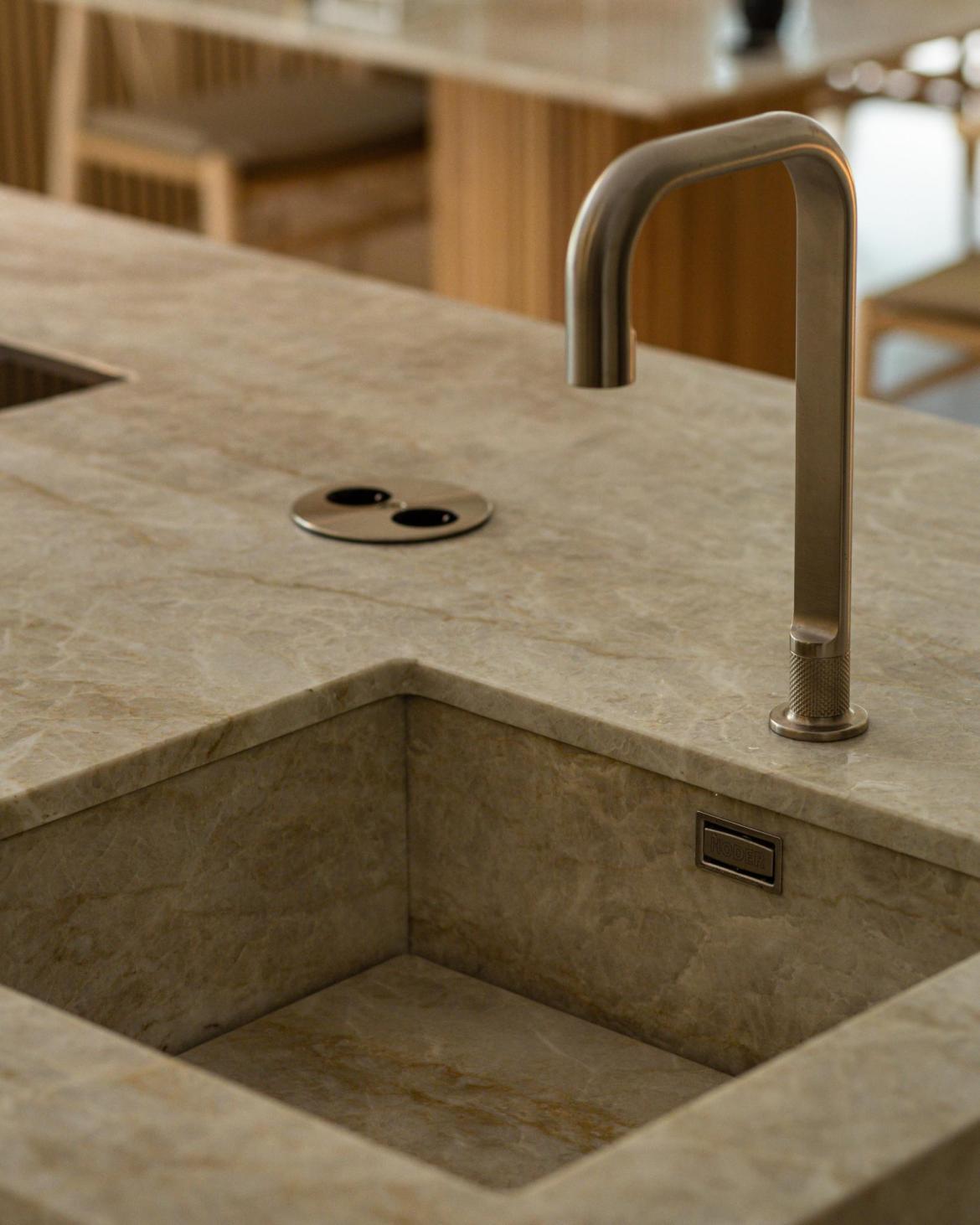 Taj Mahal Quartzite Countertop, Island, and Slab – Granite Factory Direct