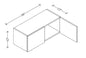 W3012 Wall Cabinet 30"Wx12"Hx12"D